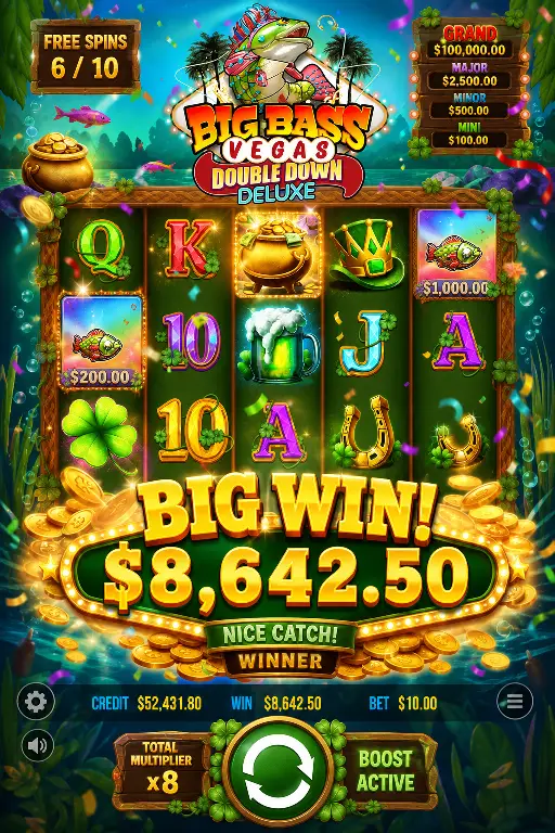 BigBassVegasDoubleDownDeluxe — скриншот 3